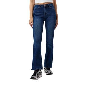 Only Womens/Ladies Bootcut Jeans / Dark Blue